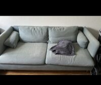 Sofa mint farbig gratis zum Abholen