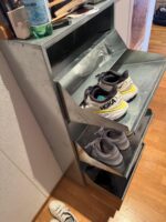 2 Schuhregale gratis abzugeben / Selbstabholung