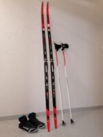 Langlaufski inkl. Stöcke und Schuhe
